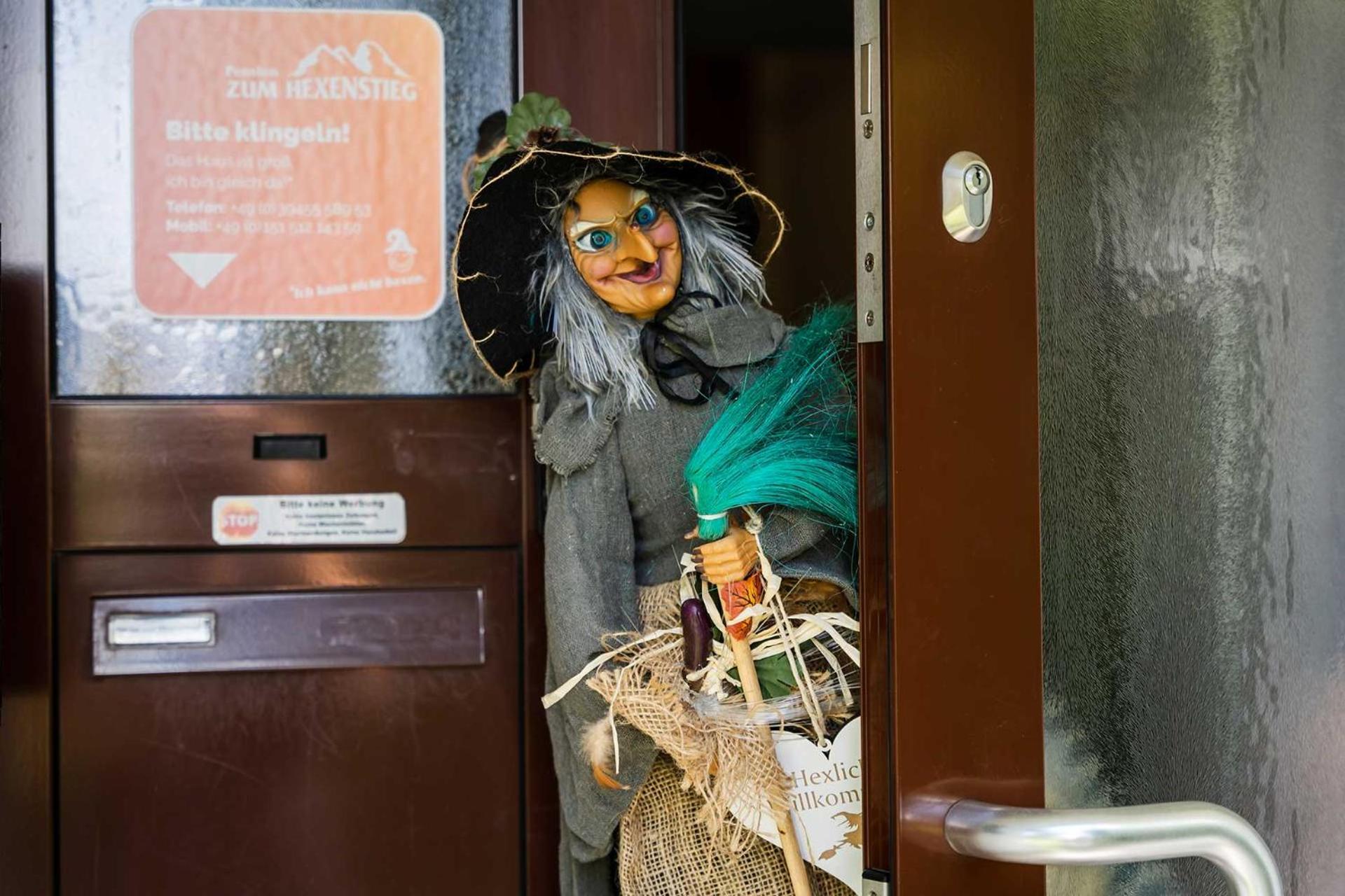 Pension Zum Hexenstieg Schierke Buitenkant foto