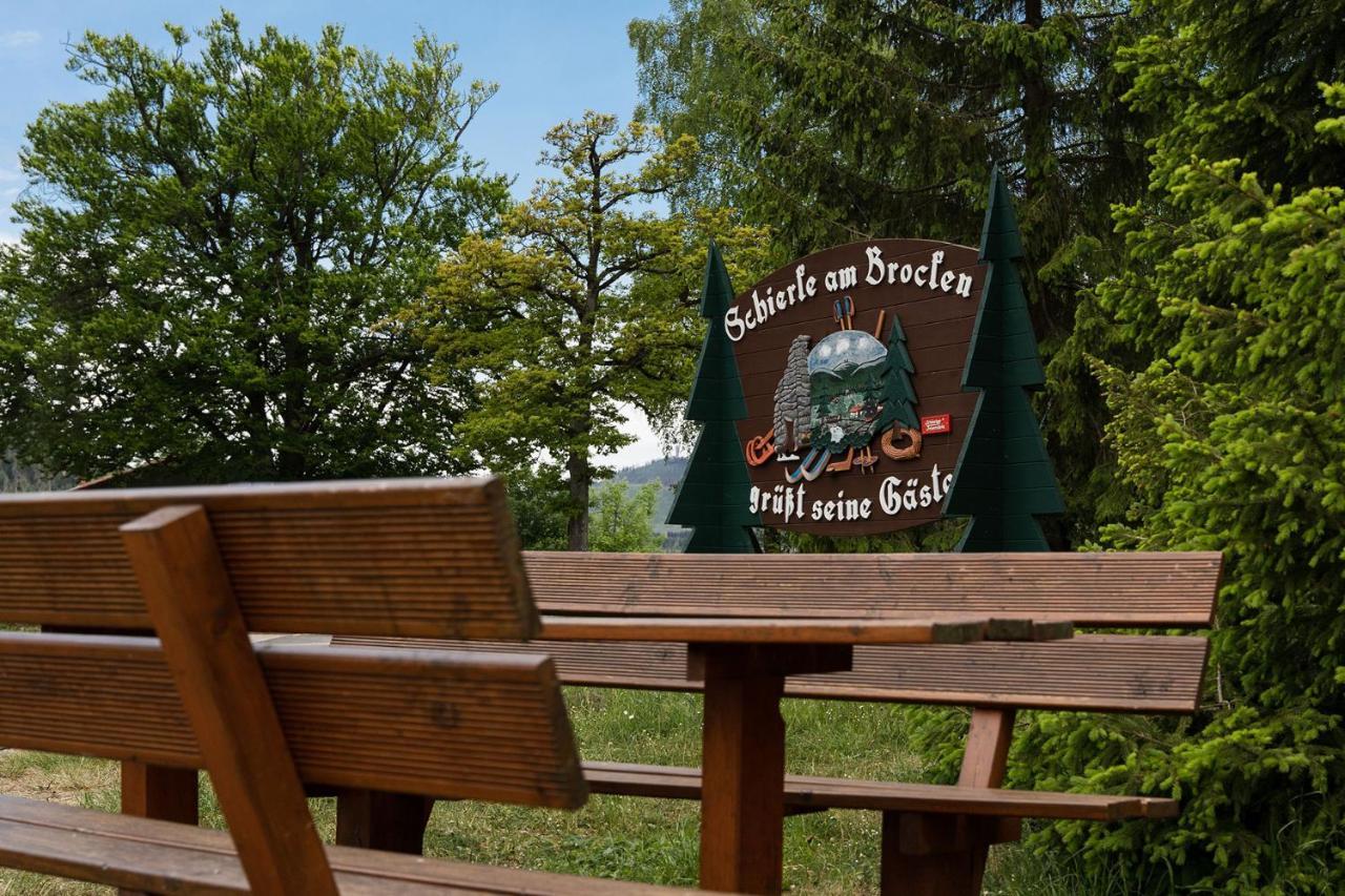 Pension Zum Hexenstieg Schierke Buitenkant foto