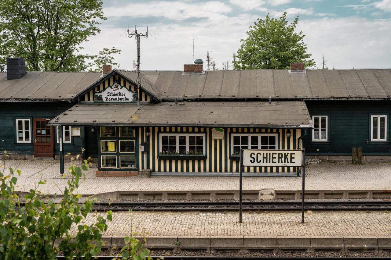 Pension Zum Hexenstieg Schierke Buitenkant foto