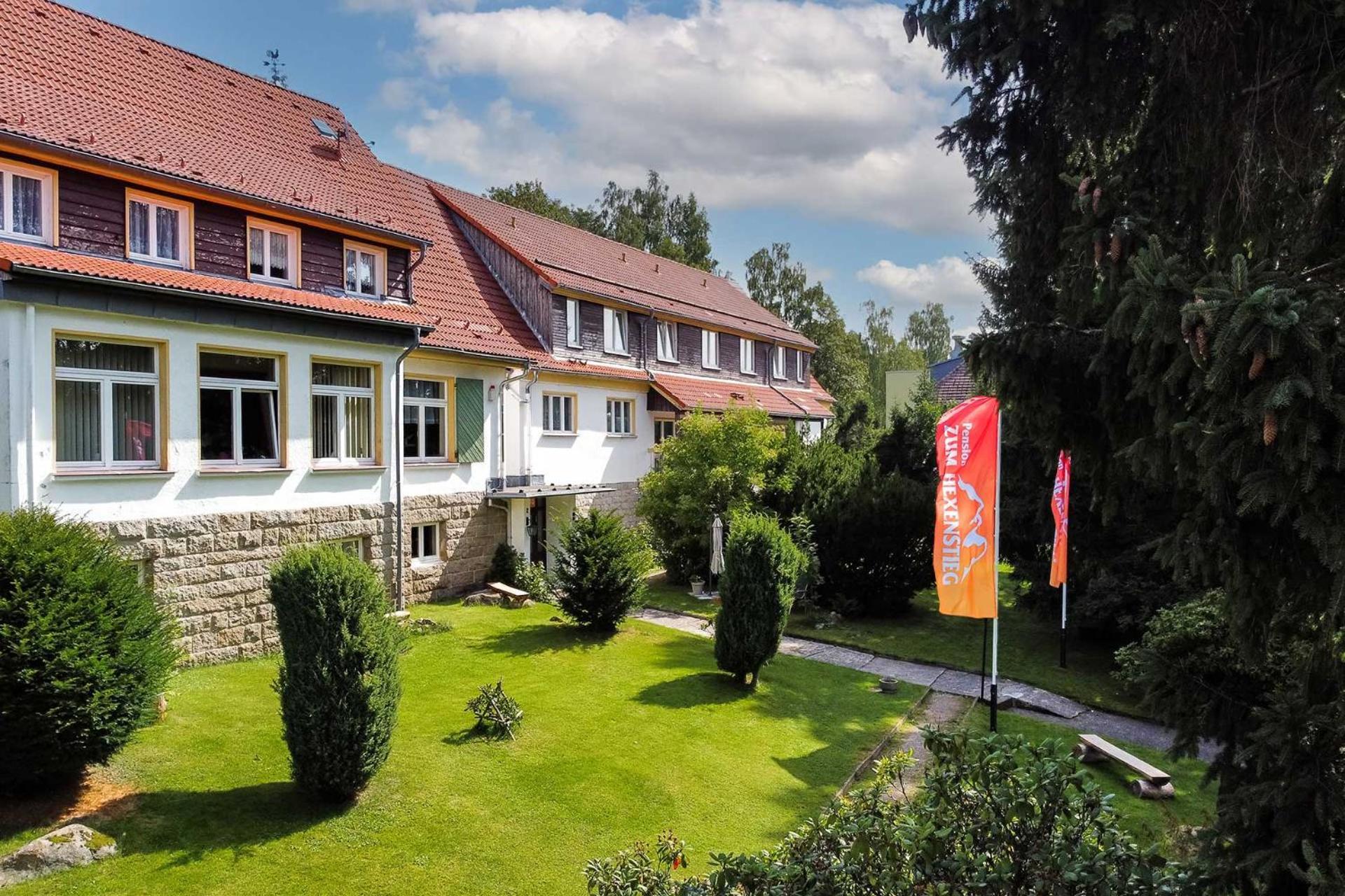 Pension Zum Hexenstieg Schierke Buitenkant foto