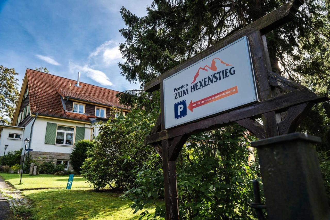 Pension Zum Hexenstieg Schierke Buitenkant foto
